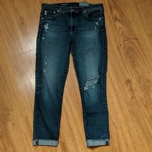AG Denim Prima Roll-Up Jeans - sz 31